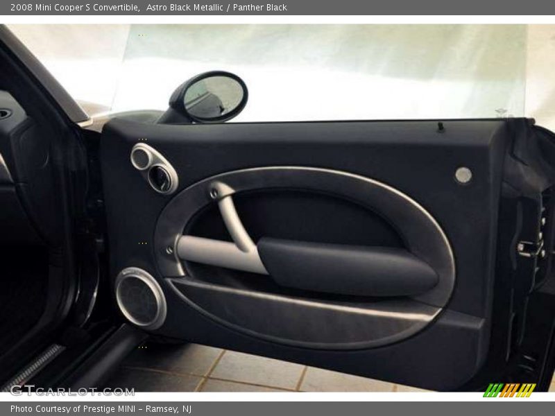 Astro Black Metallic / Panther Black 2008 Mini Cooper S Convertible
