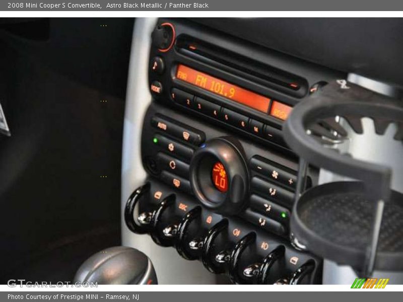 Astro Black Metallic / Panther Black 2008 Mini Cooper S Convertible