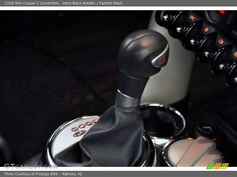 Astro Black Metallic / Panther Black 2008 Mini Cooper S Convertible