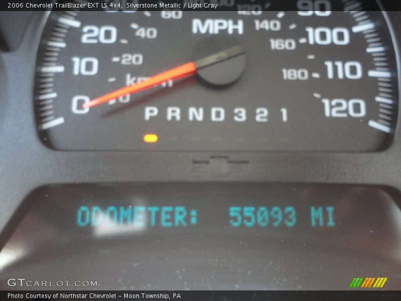 Silverstone Metallic / Light Gray 2006 Chevrolet TrailBlazer EXT LS 4x4