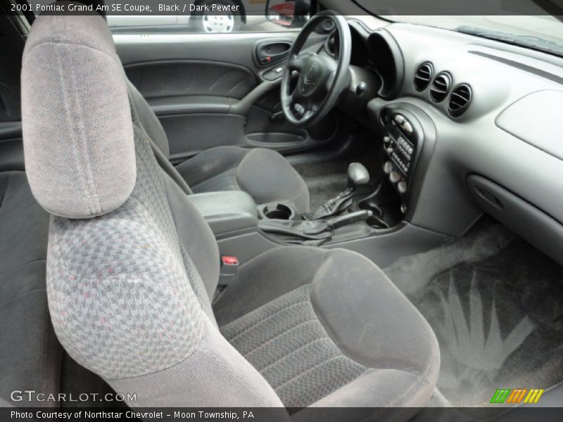  2001 Grand Am SE Coupe Dark Pewter Interior