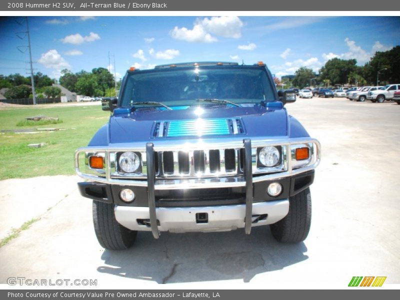 All-Terrain Blue / Ebony Black 2008 Hummer H2 SUV