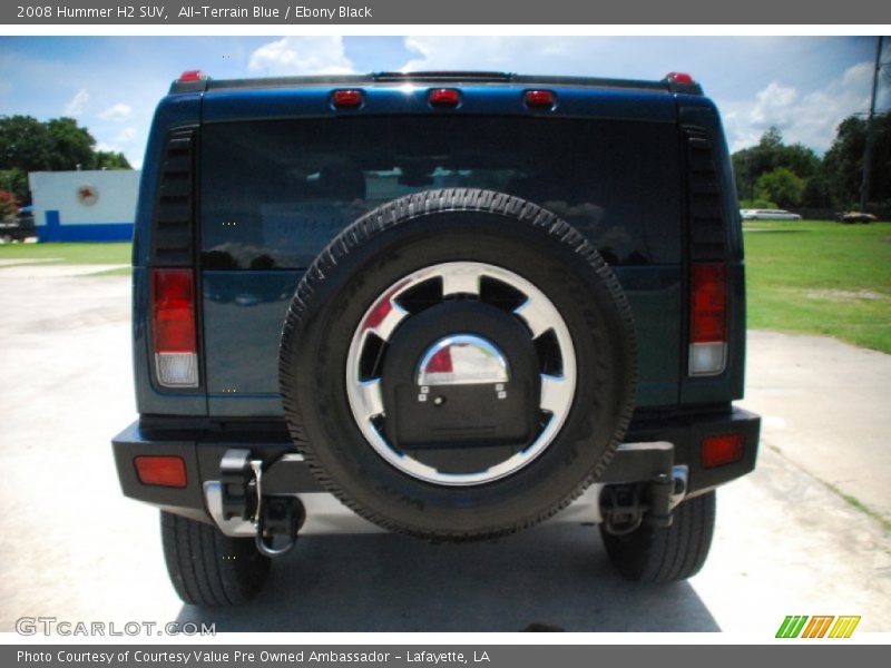 All-Terrain Blue / Ebony Black 2008 Hummer H2 SUV