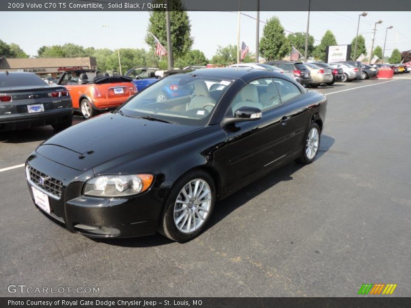 Solid Black / Quartz 2009 Volvo C70 T5 Convertible