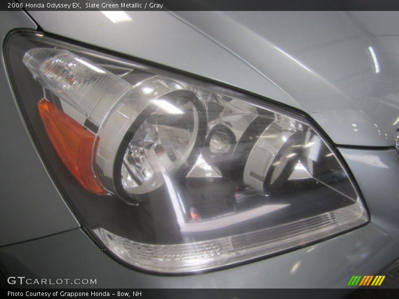 Slate Green Metallic / Gray 2006 Honda Odyssey EX