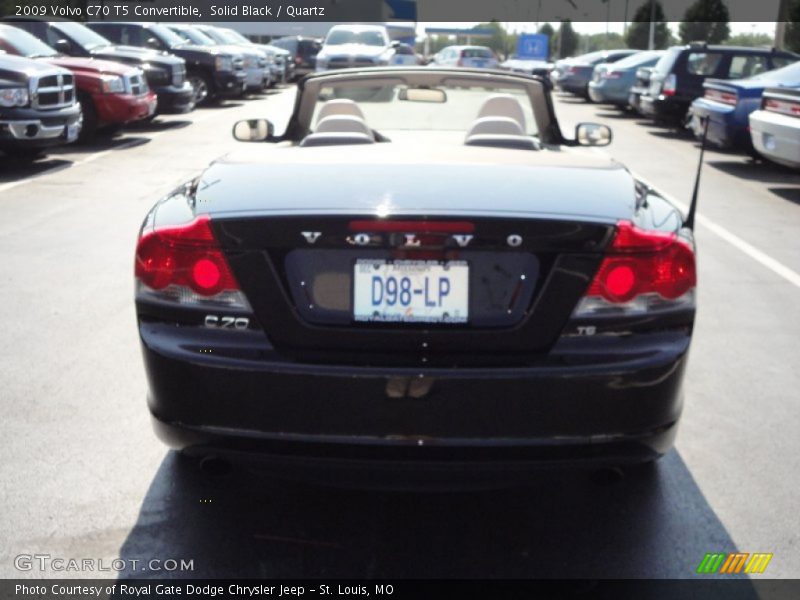 Solid Black / Quartz 2009 Volvo C70 T5 Convertible