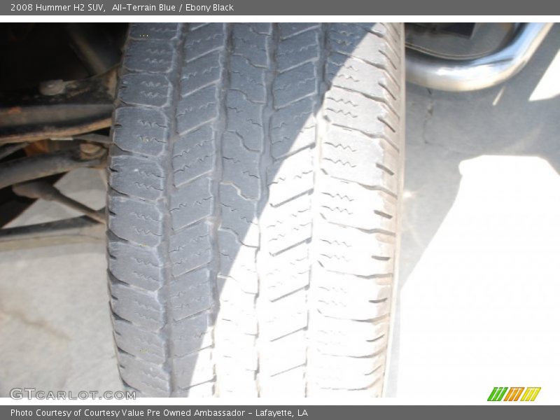 All-Terrain Blue / Ebony Black 2008 Hummer H2 SUV