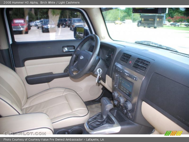 Birch White / Light Cashmere 2008 Hummer H3 Alpha