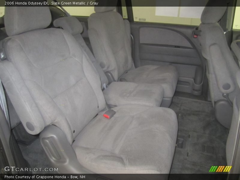 Slate Green Metallic / Gray 2006 Honda Odyssey EX
