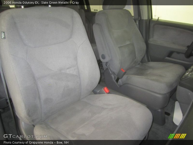 Slate Green Metallic / Gray 2006 Honda Odyssey EX