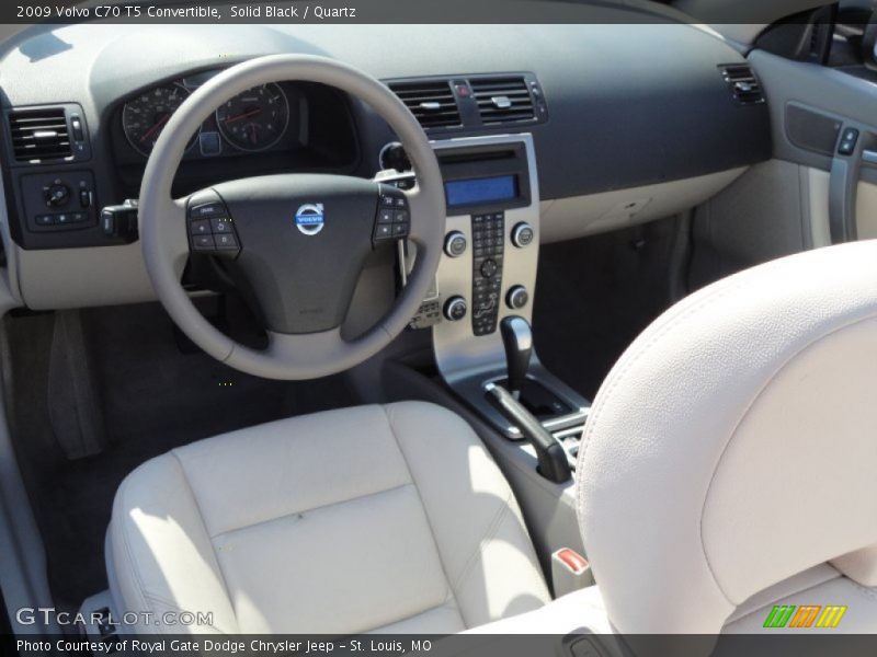 Solid Black / Quartz 2009 Volvo C70 T5 Convertible