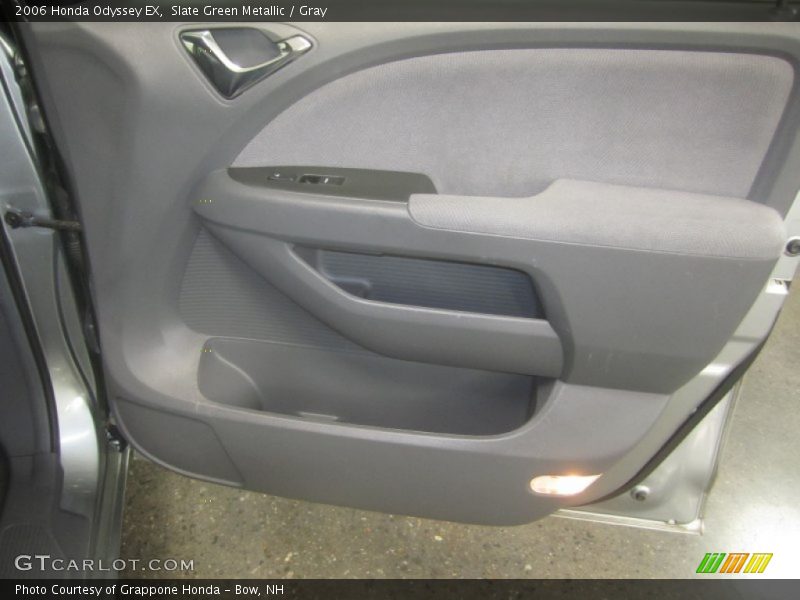 Slate Green Metallic / Gray 2006 Honda Odyssey EX