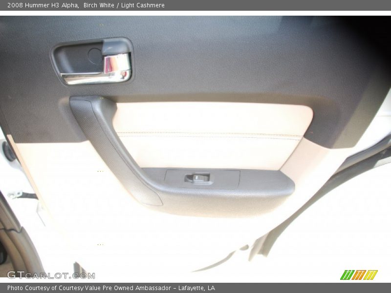 Birch White / Light Cashmere 2008 Hummer H3 Alpha