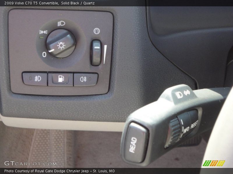 Solid Black / Quartz 2009 Volvo C70 T5 Convertible