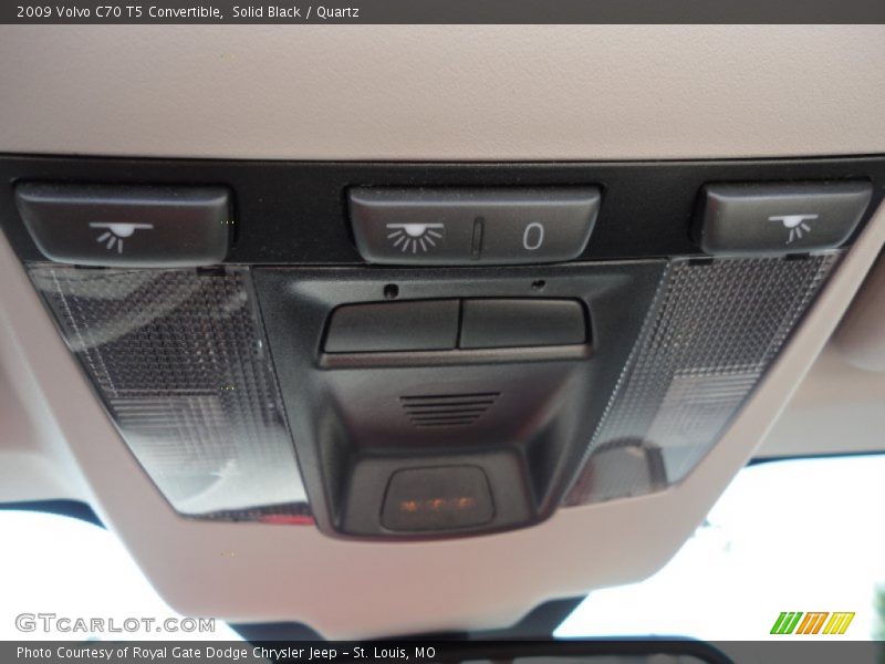 Solid Black / Quartz 2009 Volvo C70 T5 Convertible