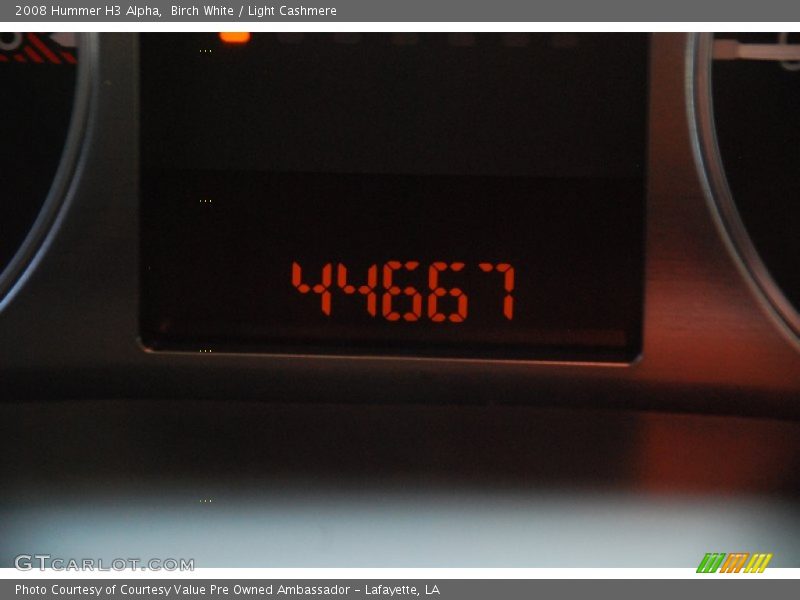 Birch White / Light Cashmere 2008 Hummer H3 Alpha