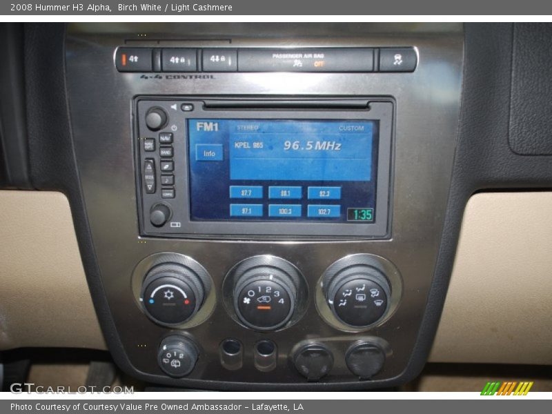 Birch White / Light Cashmere 2008 Hummer H3 Alpha