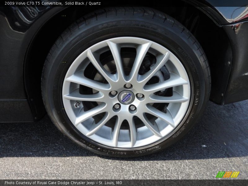 Solid Black / Quartz 2009 Volvo C70 T5 Convertible