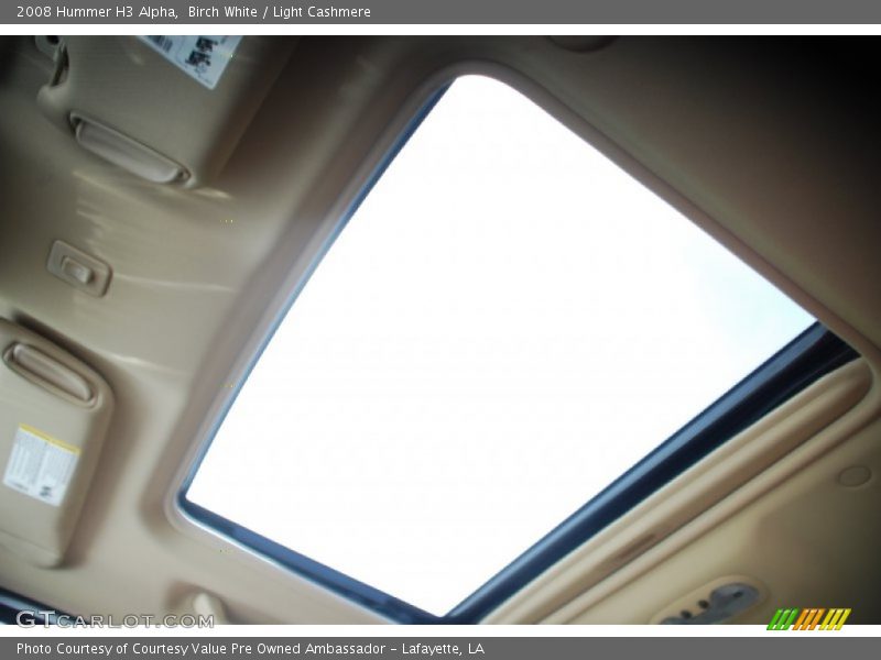 Birch White / Light Cashmere 2008 Hummer H3 Alpha