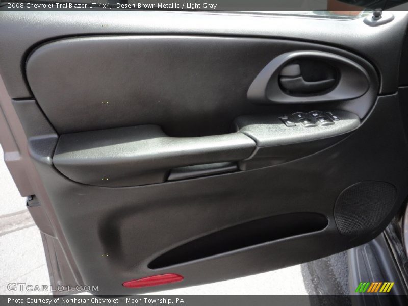 Desert Brown Metallic / Light Gray 2008 Chevrolet TrailBlazer LT 4x4