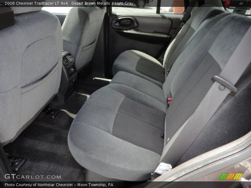 Desert Brown Metallic / Light Gray 2008 Chevrolet TrailBlazer LT 4x4