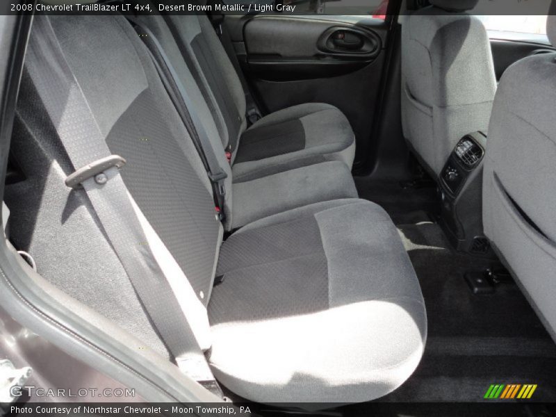 Desert Brown Metallic / Light Gray 2008 Chevrolet TrailBlazer LT 4x4