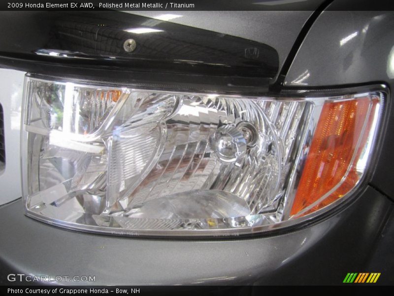 Polished Metal Metallic / Titanium 2009 Honda Element EX AWD