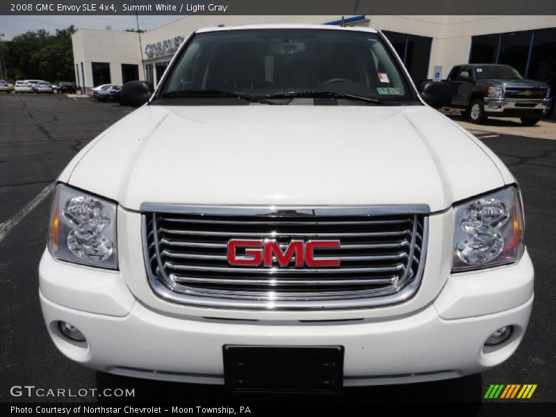 Summit White / Light Gray 2008 GMC Envoy SLE 4x4