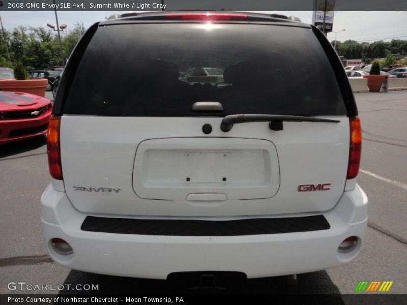 Summit White / Light Gray 2008 GMC Envoy SLE 4x4