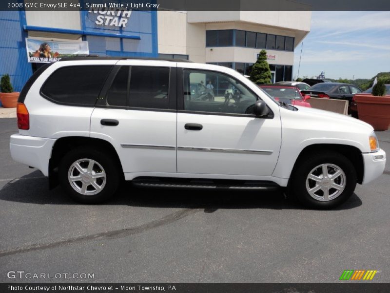 Summit White / Light Gray 2008 GMC Envoy SLE 4x4