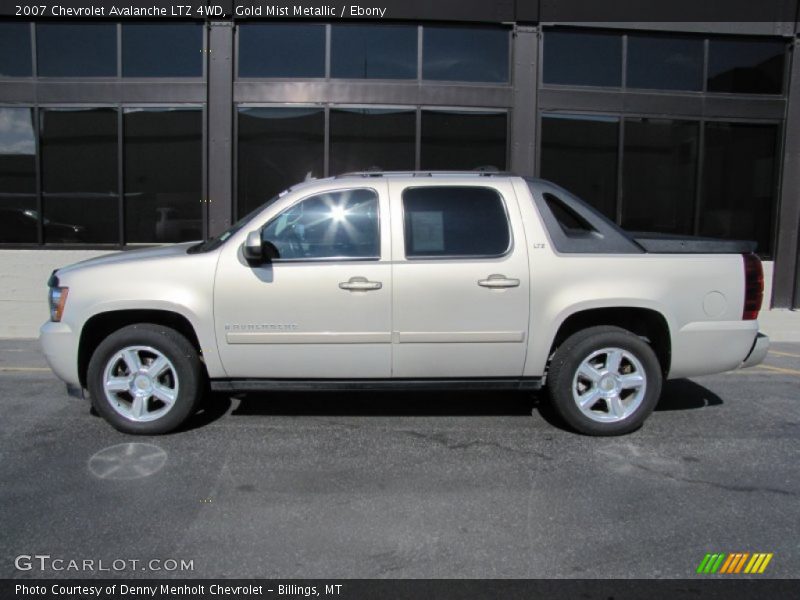  2007 Avalanche LTZ 4WD Gold Mist Metallic