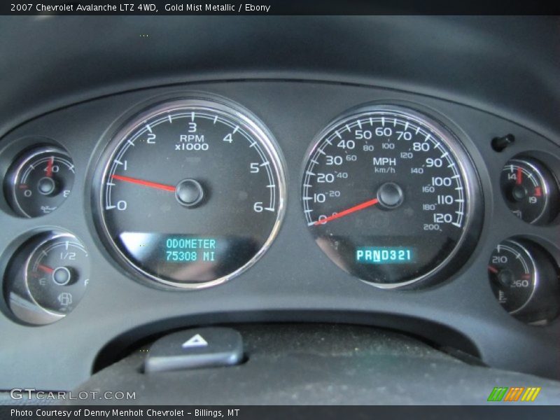  2007 Avalanche LTZ 4WD LTZ 4WD Gauges
