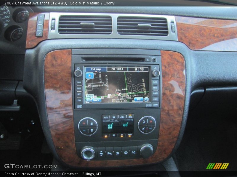 Navigation of 2007 Avalanche LTZ 4WD