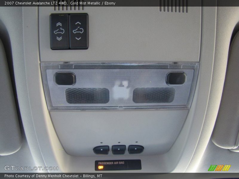 Gold Mist Metallic / Ebony 2007 Chevrolet Avalanche LTZ 4WD