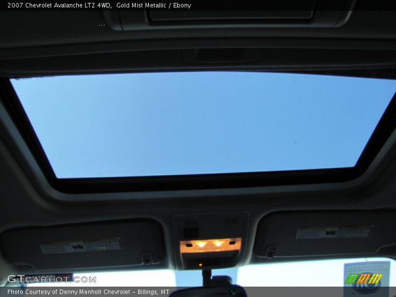 Gold Mist Metallic / Ebony 2007 Chevrolet Avalanche LTZ 4WD