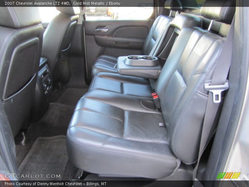  2007 Avalanche LTZ 4WD Ebony Interior