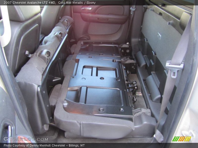 2007 Avalanche LTZ 4WD Ebony Interior