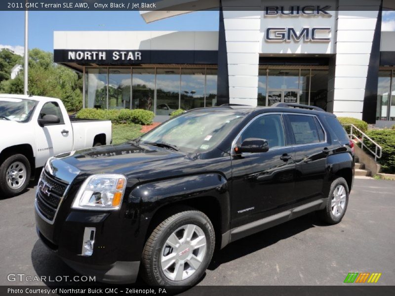 Onyx Black / Jet Black 2011 GMC Terrain SLE AWD