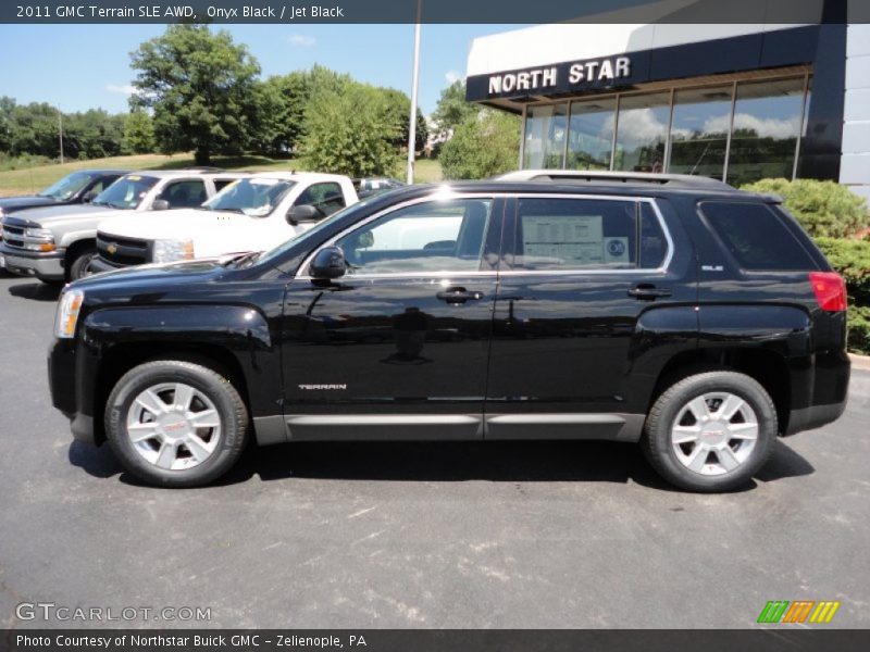 Onyx Black / Jet Black 2011 GMC Terrain SLE AWD