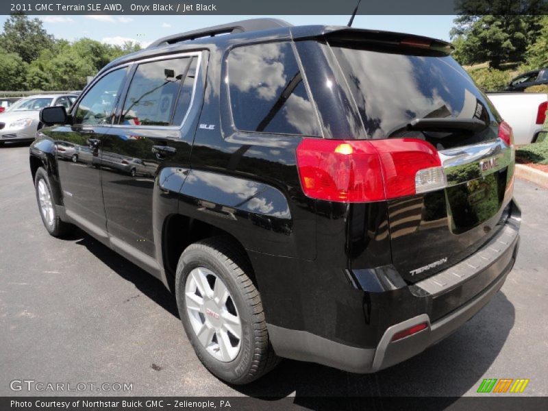 Onyx Black / Jet Black 2011 GMC Terrain SLE AWD