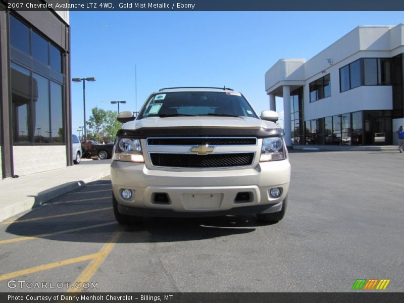 Gold Mist Metallic / Ebony 2007 Chevrolet Avalanche LTZ 4WD
