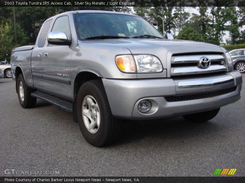 Silver Sky Metallic / Light Charcoal 2003 Toyota Tundra SR5 Access Cab