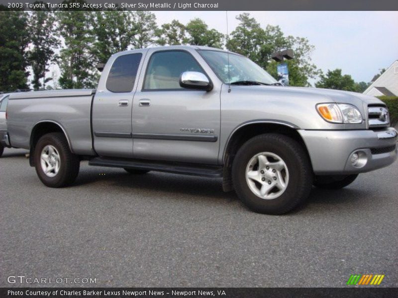 Silver Sky Metallic / Light Charcoal 2003 Toyota Tundra SR5 Access Cab