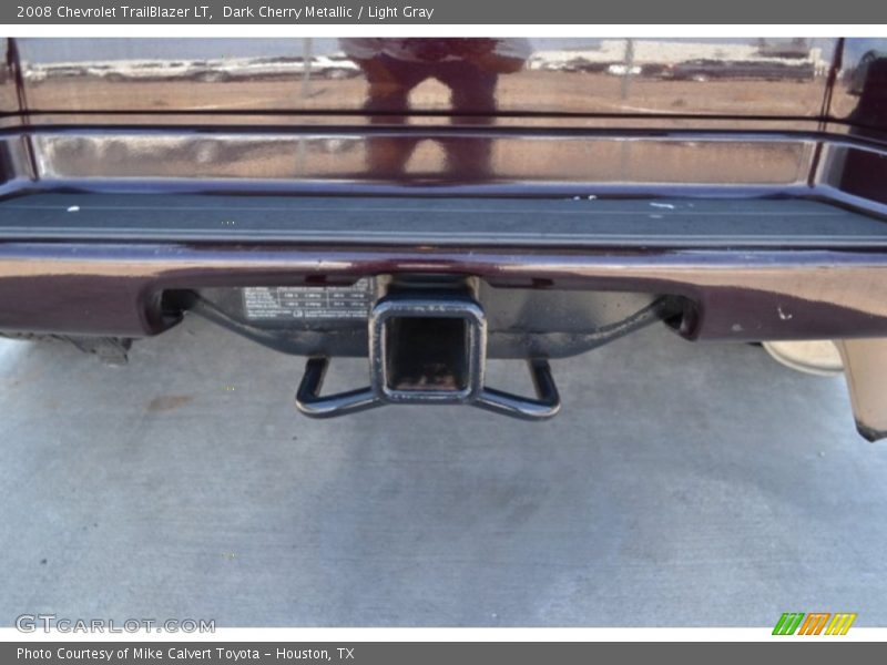 Dark Cherry Metallic / Light Gray 2008 Chevrolet TrailBlazer LT