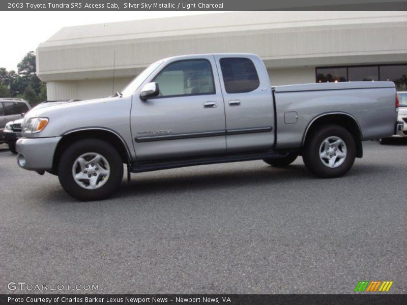 Silver Sky Metallic / Light Charcoal 2003 Toyota Tundra SR5 Access Cab
