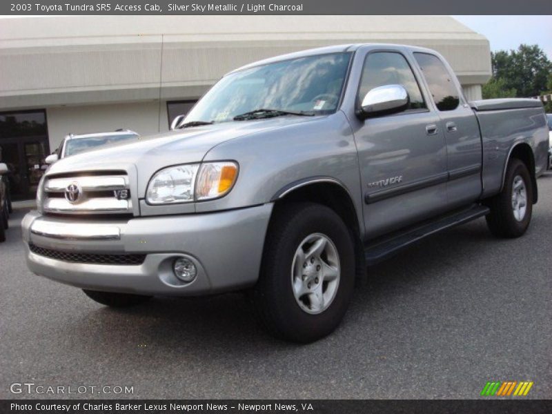 Silver Sky Metallic / Light Charcoal 2003 Toyota Tundra SR5 Access Cab