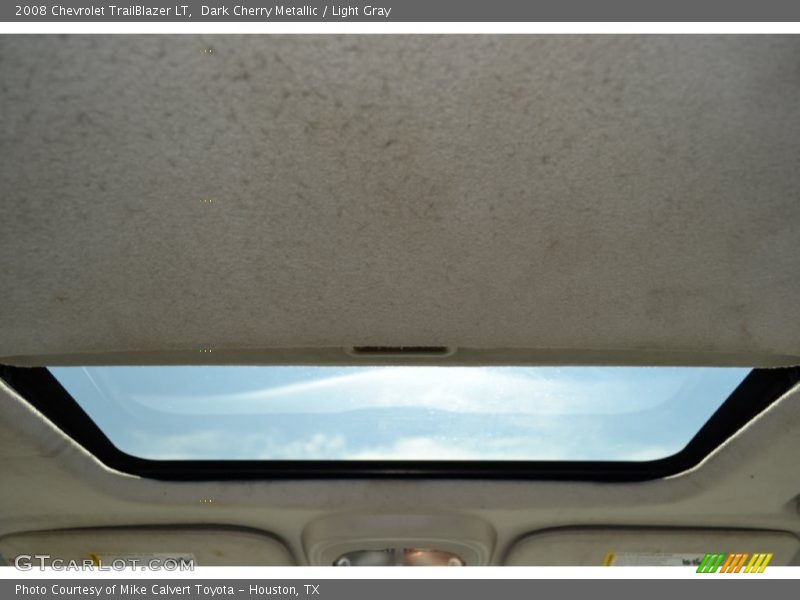 Dark Cherry Metallic / Light Gray 2008 Chevrolet TrailBlazer LT