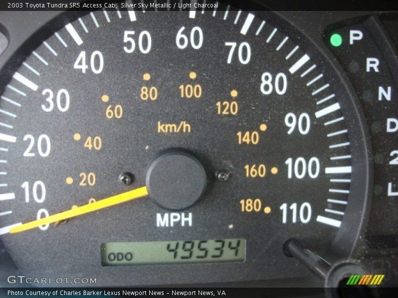 Silver Sky Metallic / Light Charcoal 2003 Toyota Tundra SR5 Access Cab