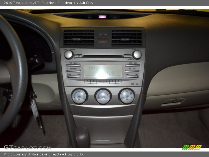 Barcelona Red Metallic / Ash Gray 2010 Toyota Camry LE