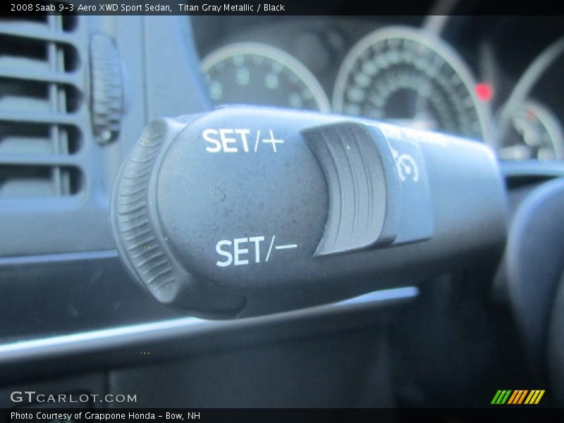 Titan Gray Metallic / Black 2008 Saab 9-3 Aero XWD Sport Sedan